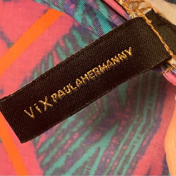 Halter Maxi Dress Resortwear VIX Paula Hermanny Small - Picture 6 of 8